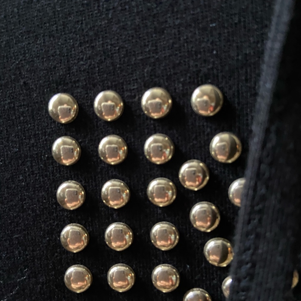 MCHAEL KORS FASHION STUDDED LOGO DESIGNER HOODIE - Picture 4 of 12